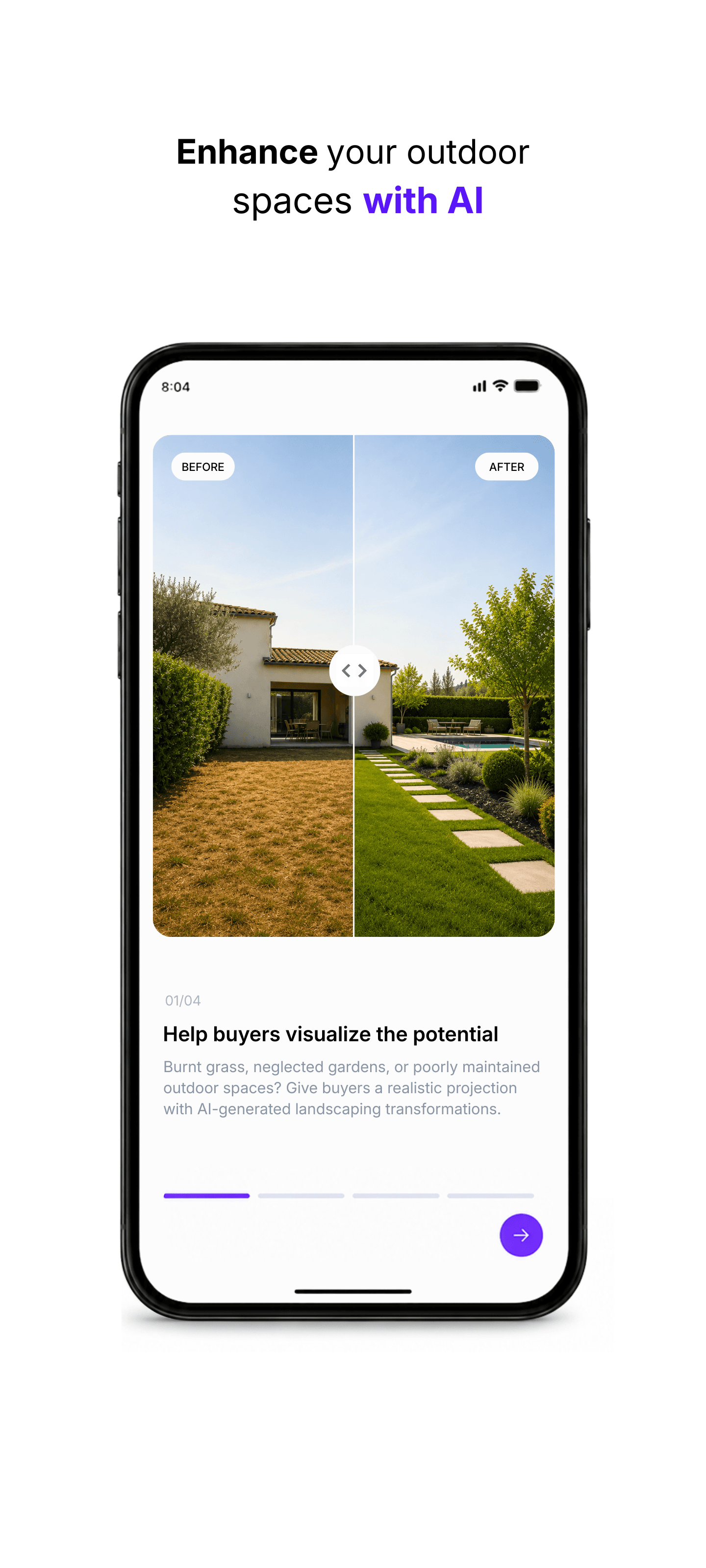 Showcase your outdoor spaces with AI