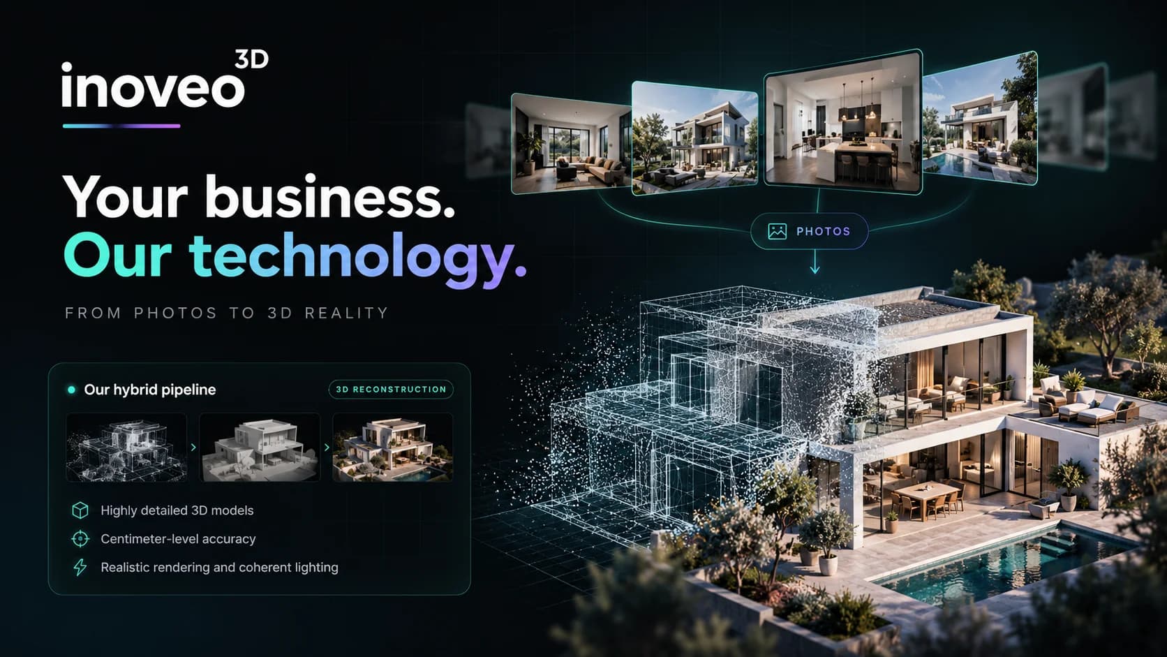 Inoveo3D unveils its first 3D reconstruction results from simple photographs