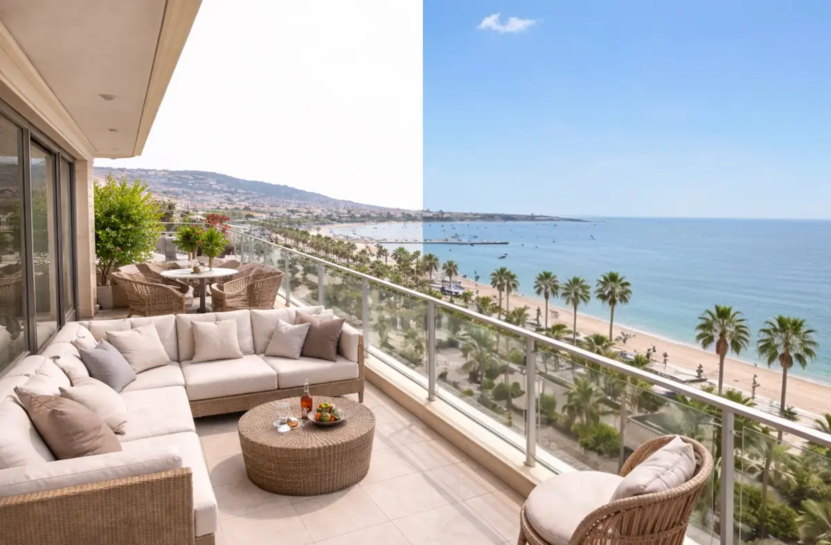 Retouche IA : sublimez vos photos immobilières en un clic